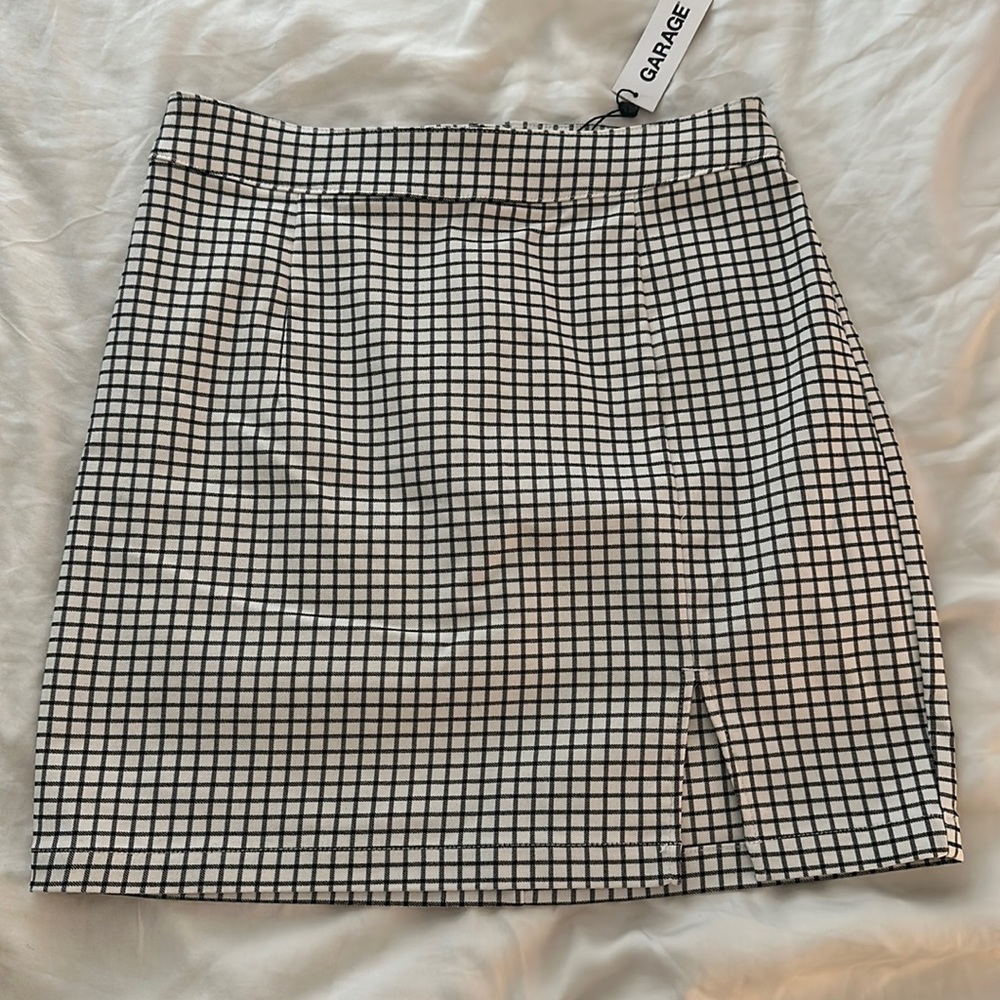 Plaid Mini Skirt